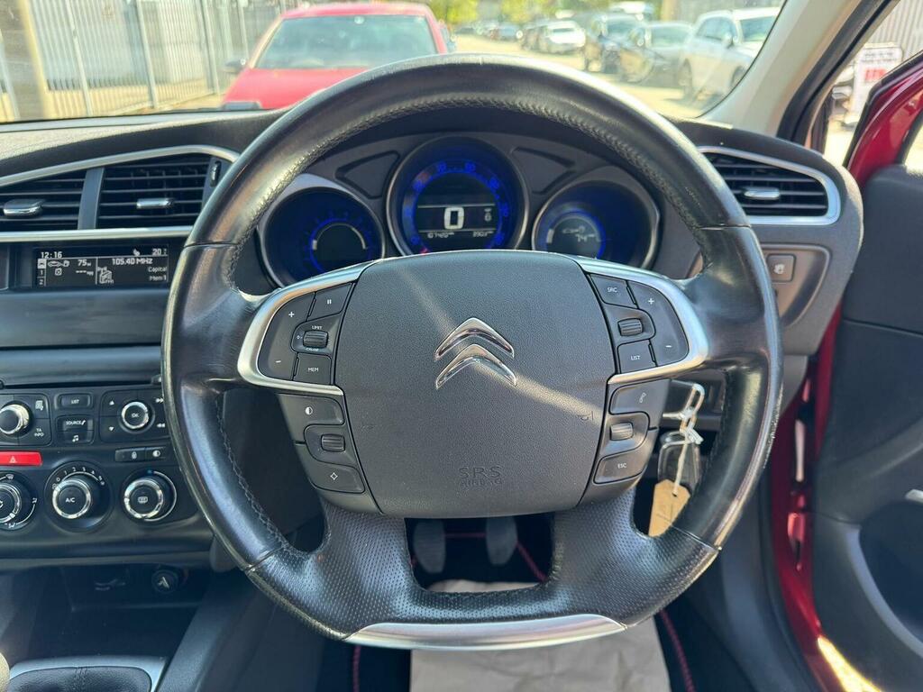 Citroen C4 1.6 Platinum Hdi 110 Bhp Red #22