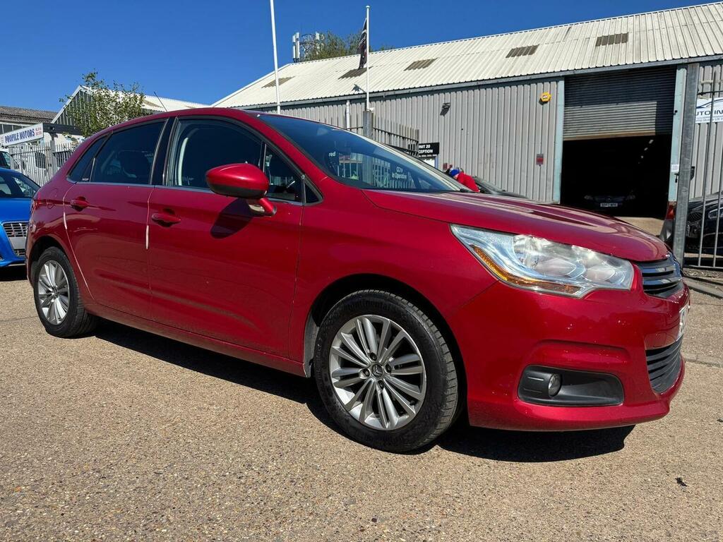 Citroen C4 1.6 Platinum Hdi 110 Bhp Red #1