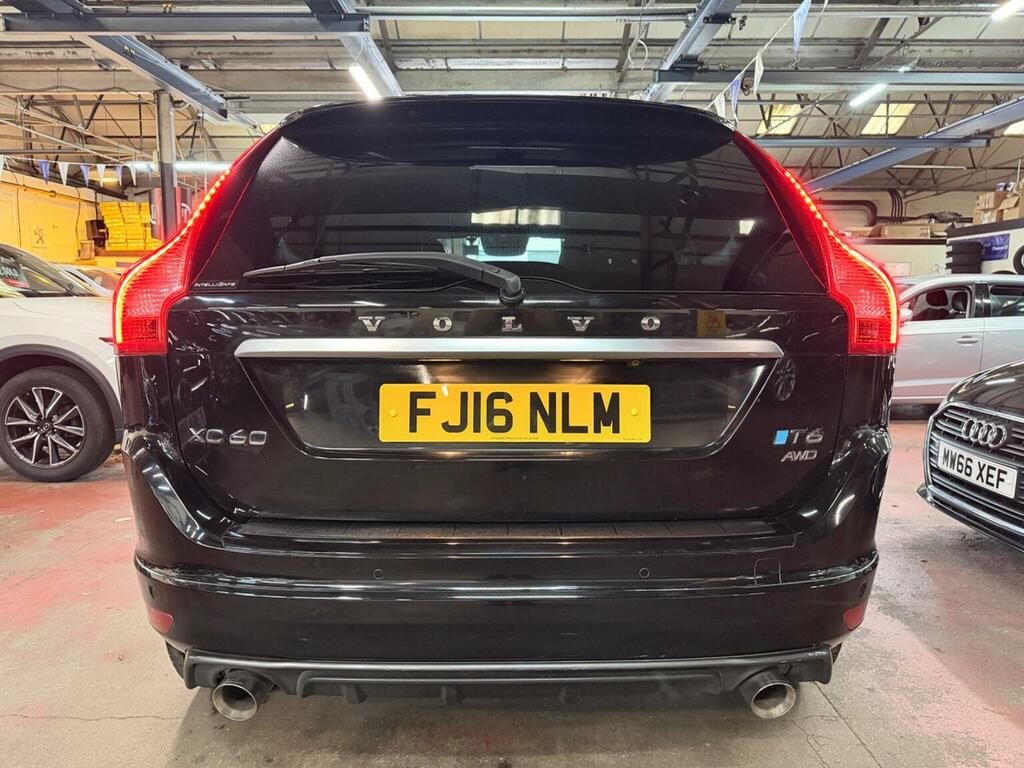 Volvo XC60 2.0 T6 R-design Lux Nav Awd Black #5