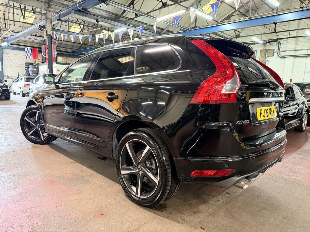 Volvo XC60 2.0 T6 R-design Lux Nav Awd Black #6