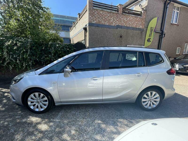 Vauxhall Zafira 1.4I Turbo Design Euro DY17HPF Silver #5