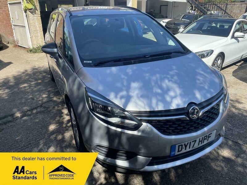 Vauxhall Zafira 1.4I Turbo Design Euro Silver