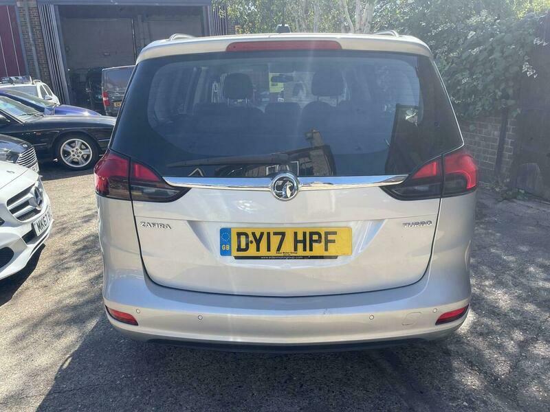 Vauxhall Zafira 1.4I Turbo Design Euro DY17HPF Silver #6