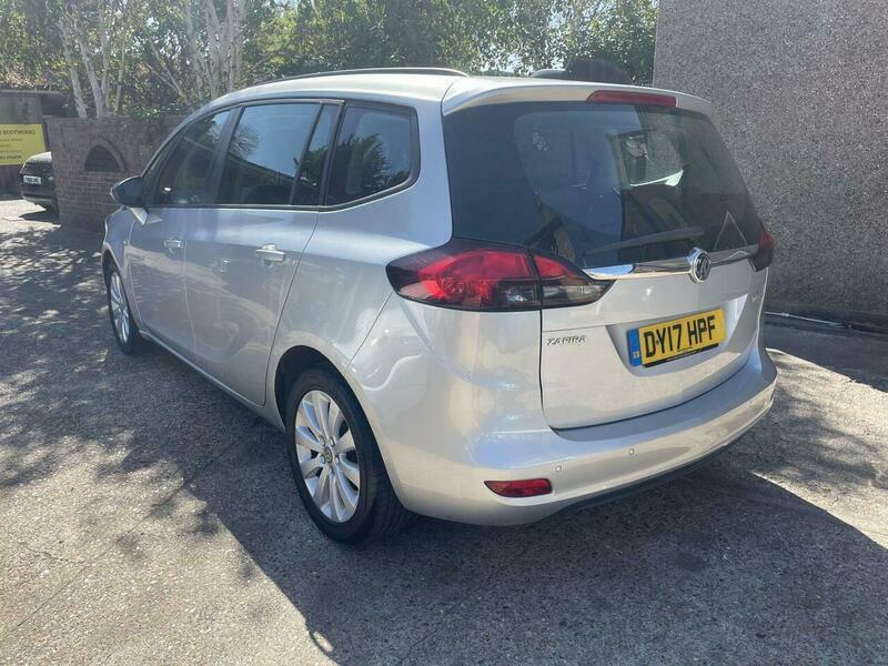 Vauxhall Zafira 1.4I Turbo Design Euro DY17HPF Silver #4