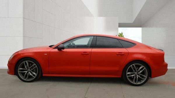 Audi A7 Tdi V6 Black Edition Red #6