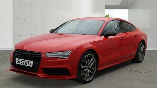Audi A7 Tdi V6 Black Edition Red #2
