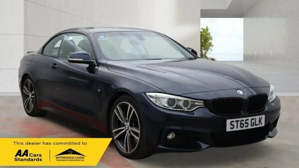 BMW 4 Series 425D M Sport Convertible Blue