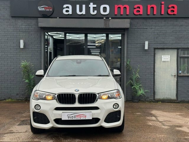 BMW X3 20D M Sport Suv White #2