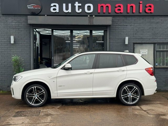 BMW X3 20D M Sport Suv White #5
