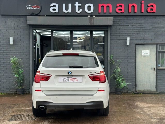 BMW X3 20D M Sport Suv White #6