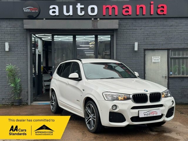BMW X3 20D M Sport Suv White