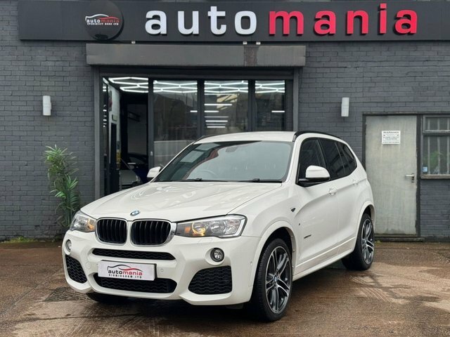 BMW X3 20D M Sport Suv White #3
