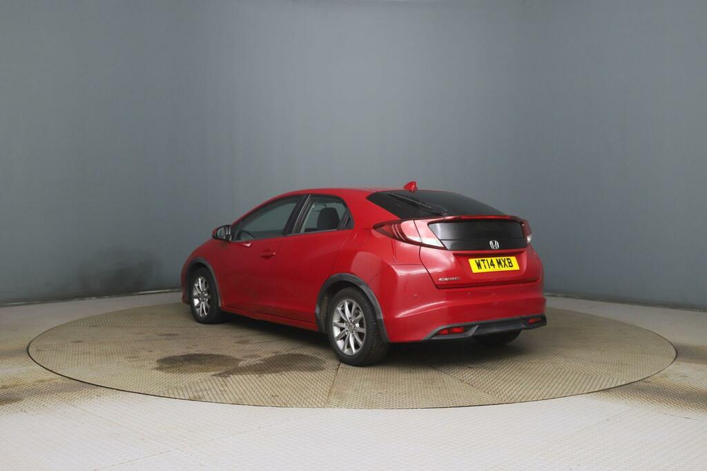 Honda Civic S Red #4