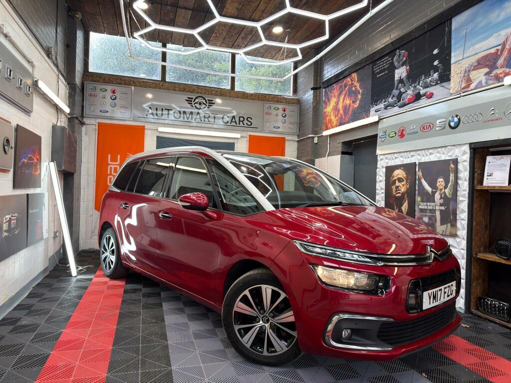 Citroen Grand C4 Picasso Mpv 1.6 Bluehdi Flair Euro 6 Ss 201717 Red