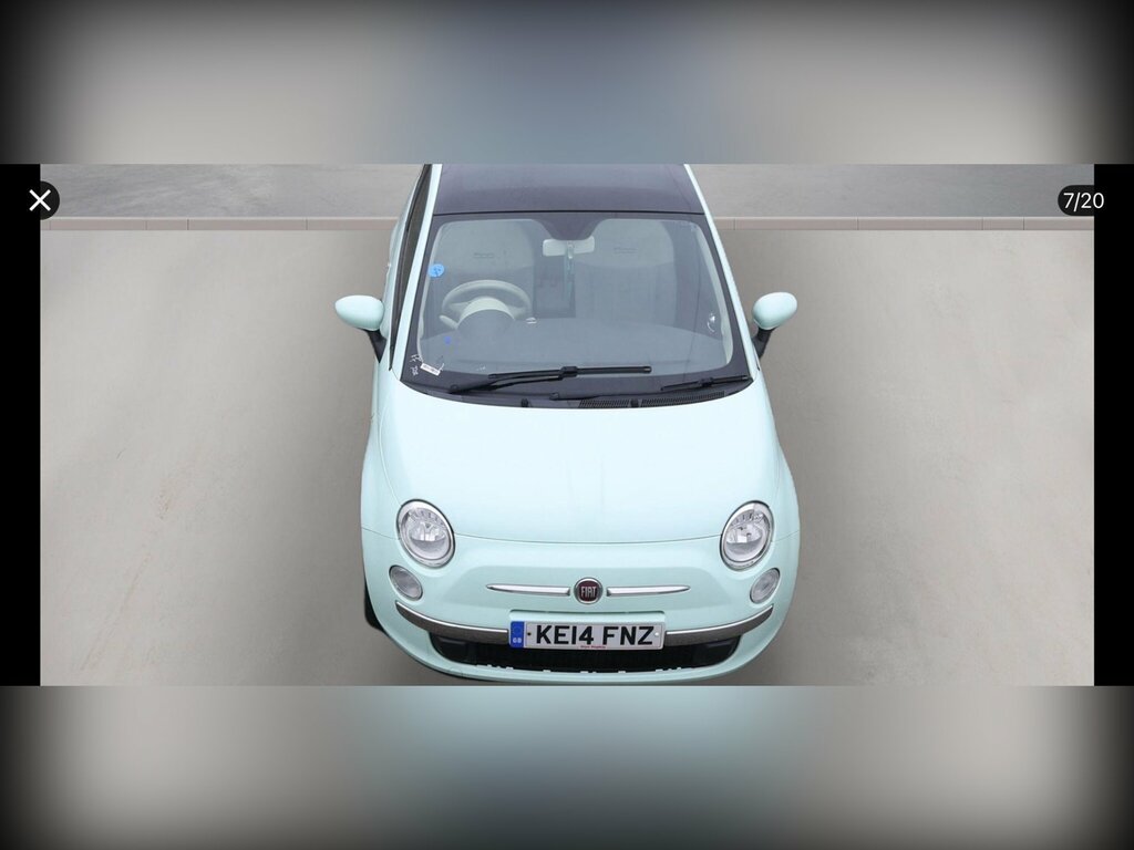 Fiat 500 1.2 Lounge Euro 6 Ss Green #5