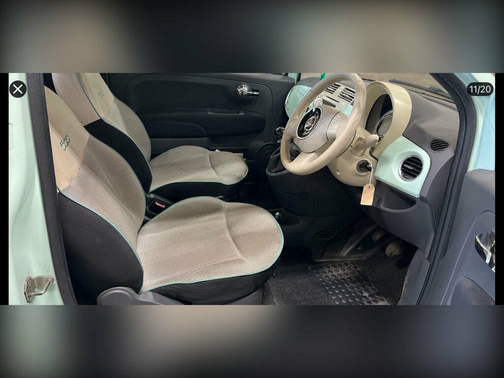 Fiat 500 1.2 Lounge Euro 6 Ss Green #2