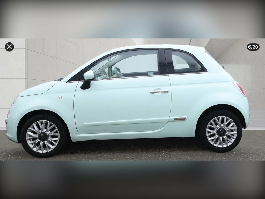 Fiat 500 Hatchback Cult 2014 Green #9