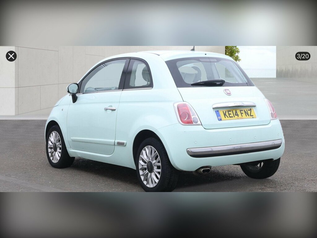 Fiat 500 1.2 Lounge Euro 6 Ss Green #3