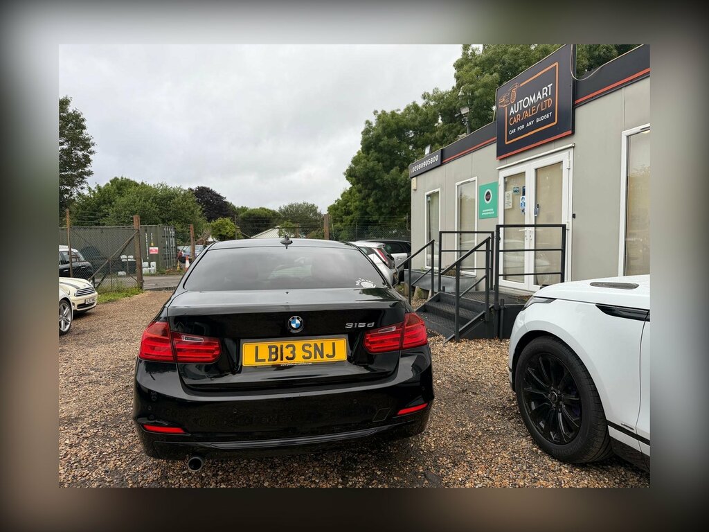 BMW 3 Series 2.0 320D Efficientdynamics Black #18