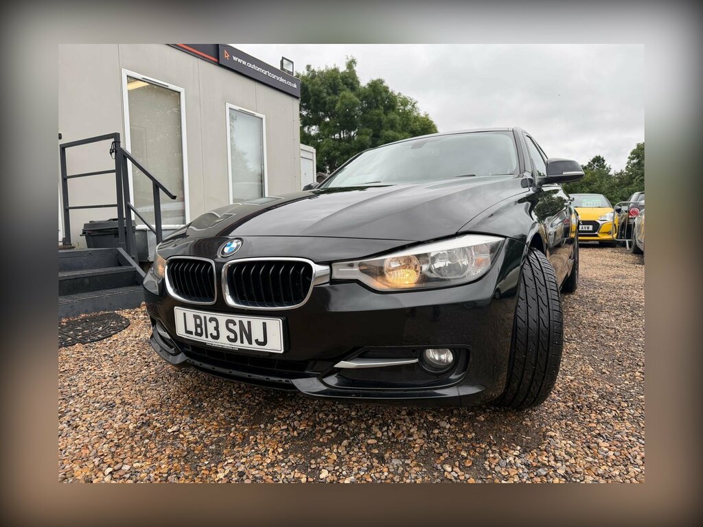 BMW 3 Series 2.0 320D Efficientdynamics Black #2