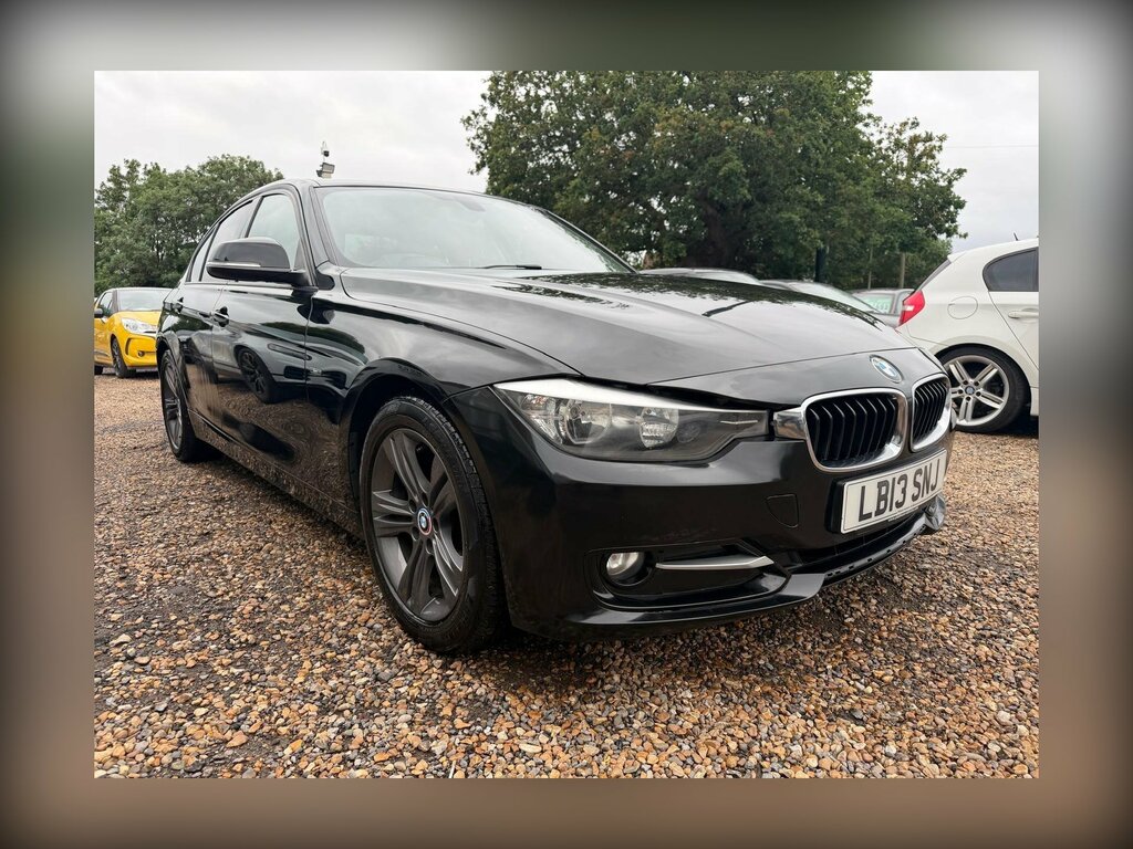 BMW 3 Series 2.0 320D Efficientdynamics Black #1