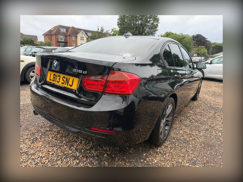 BMW 3 Series 2.0 320D Efficientdynamics Black #6