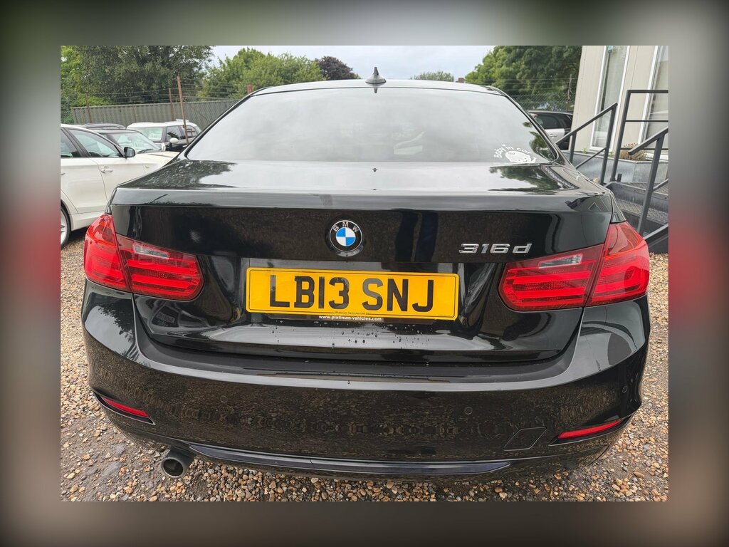 BMW 3 Series 2.0 320D Efficientdynamics Black #9