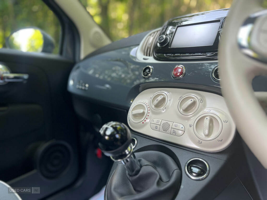 Fiat 500 1.2 Lounge DK19HXL Grey #6