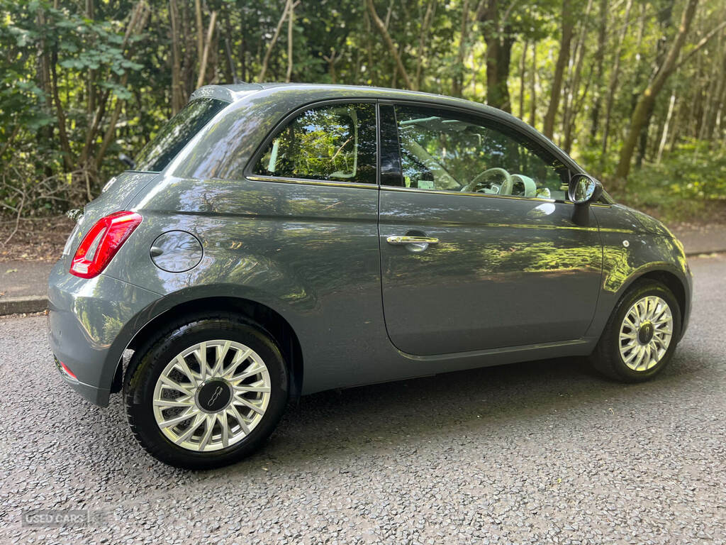 Fiat 500 1.2 Lounge DK19HXL Grey #2