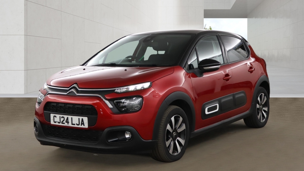 Citroen C3 1.2 Puretech Plus S S Eat6 CJ24LJA Red #3