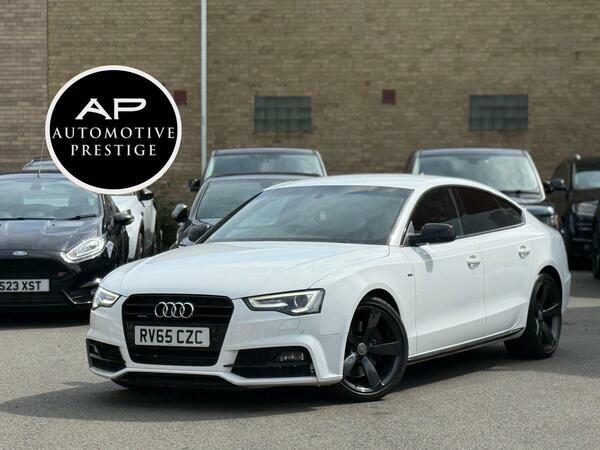 Audi A5 3.0 Tdi V6 Black Edition Plus Sportback S Tronic Q White