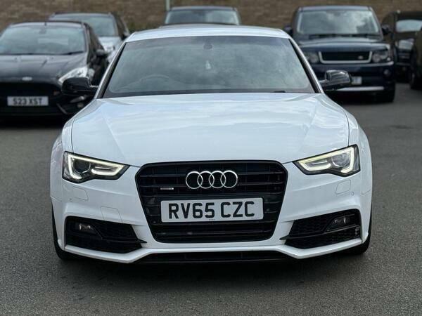 Audi A5 3.0 Tdi V6 Black Edition Plus Sportback S Tronic Q White #2