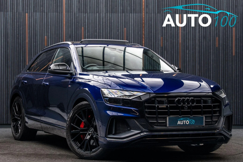 Audi Q8 e tron 3.0 Tfsie V6 55 Vorsprung Tiptronic Quattro Euro 6 Blue