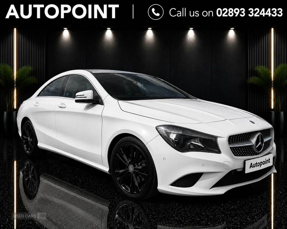 Mercedes-Benz CLA Class Cla 200D Sport White