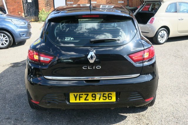 Renault Clio 2015 1.2 16V Dynamique Nav Hatchback Ma YFZ9756 Black #6