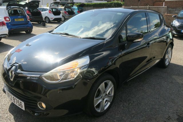 Renault Clio 2015 1.2 16V Dynamique Nav Hatchback Ma YFZ9756 Black #4