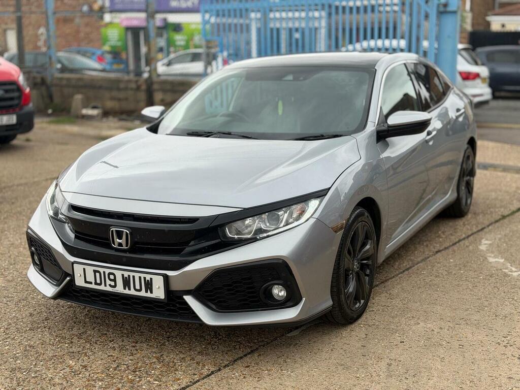 Honda Civic 1.6 I-dtec Ex Euro 6 Ss Silver #3