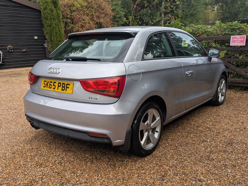 Audi A1 Hatchback Silver #10