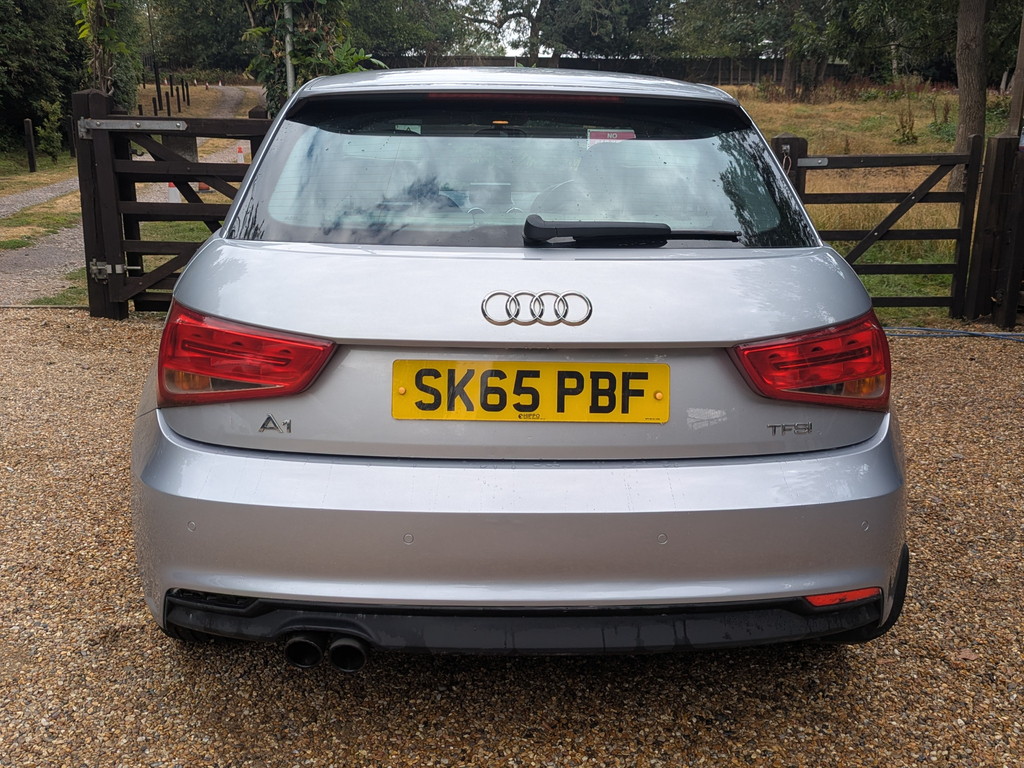 Audi A1 Hatchback Silver #9