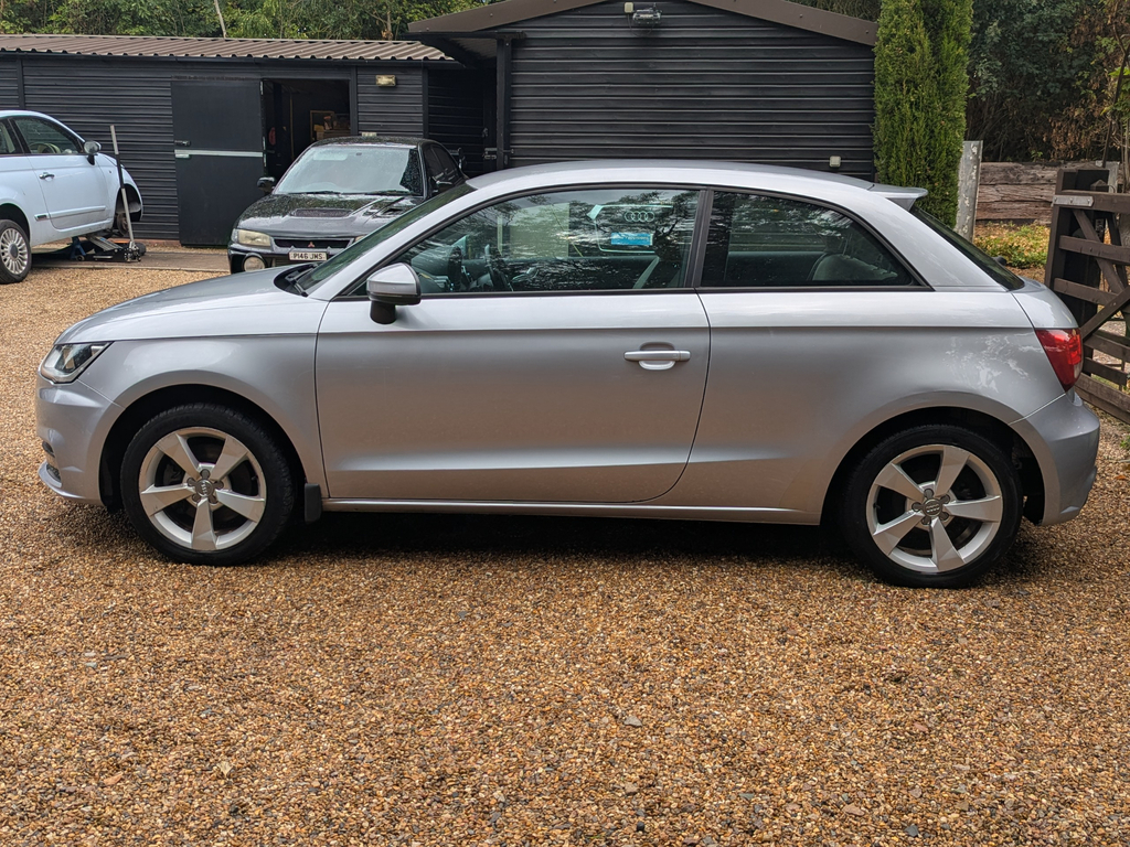 Audi A1 Hatchback Silver #8