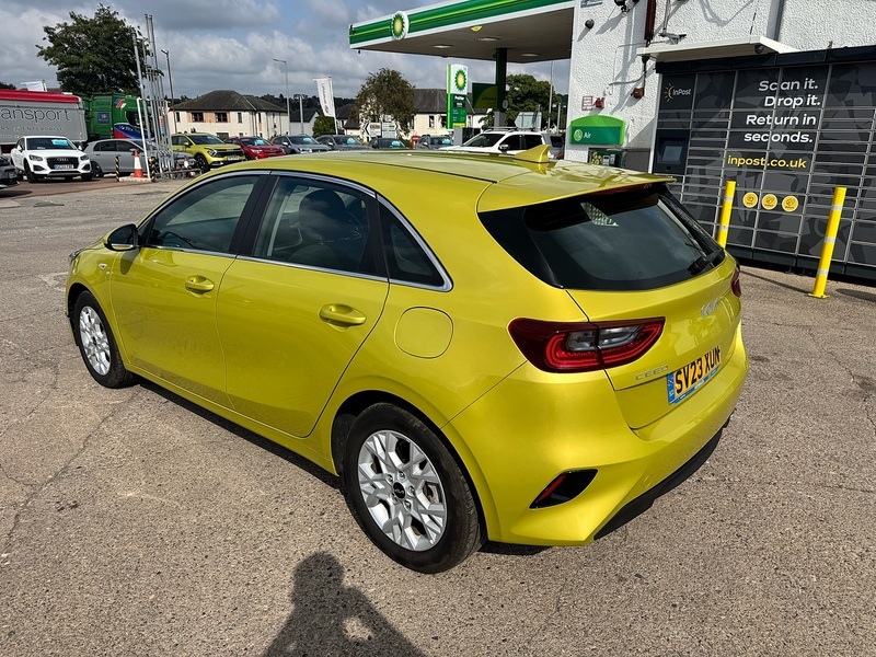 Kia Ceed T-gdi 2 Yellow #5