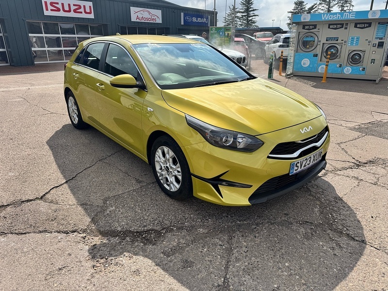 Kia Ceed T-gdi 2 Yellow