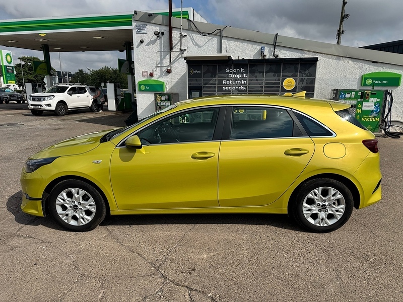 Kia Ceed T-gdi 2 Yellow #6