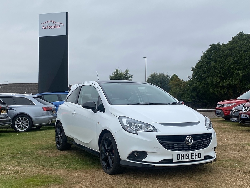 Vauxhall Corsa I Ecotec Sri VX Line Nav Black White