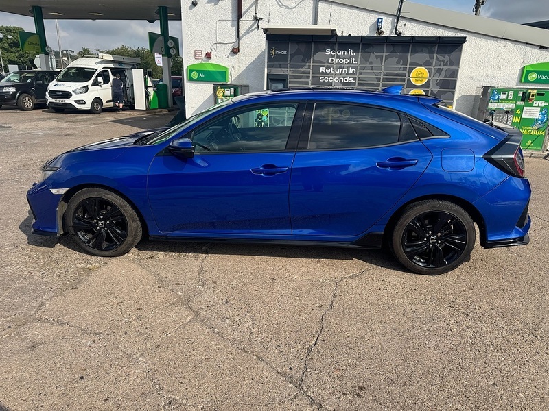 Honda Civic Vtec Turbo Sport Blue #6