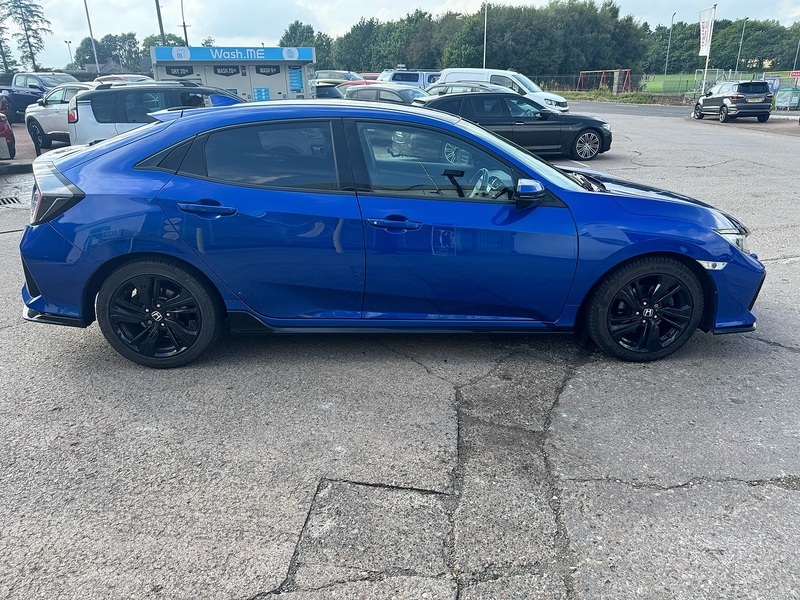 Honda Civic Vtec Turbo Sport Blue #2