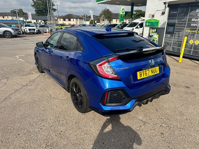 Honda Civic Vtec Turbo Sport Blue #5