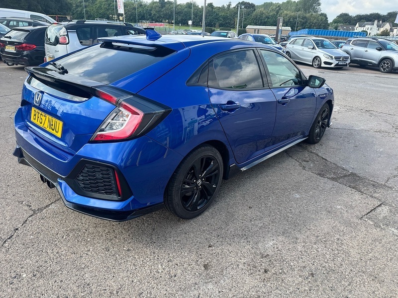 Honda Civic Vtec Turbo Sport Blue #3