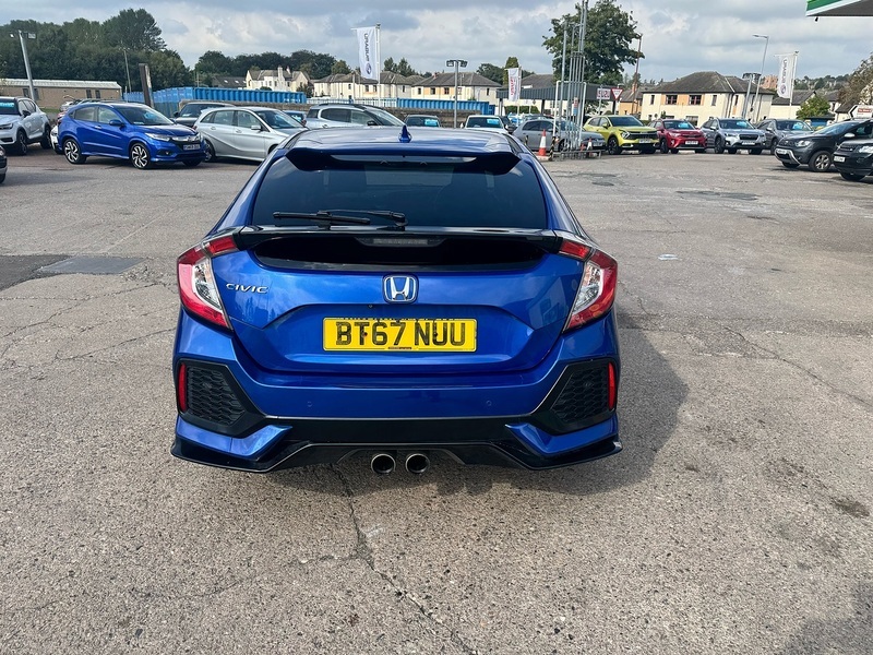 Honda Civic Vtec Turbo Sport Blue #4