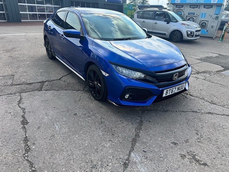 Honda Civic Vtec Turbo Sport Blue